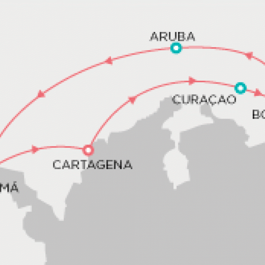 CRUZEIRO ANTILHAS E  CARIBE SUL